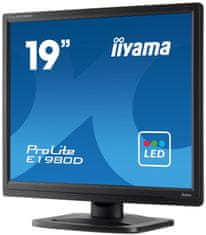 iiyama 19" LCD ProLite E1980D-B1 - 5ms,DVI,TN
