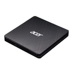Acer Portable DVD Writer USB-C | Read: 24X/ DVD-ROM Read: 8X | Burn speed: CD-R: 24X CD-RW: 16X,DVD-R,8X,DVD-RW 6X