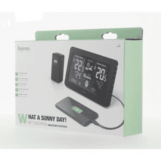 Hama Premium, meteostanice s barevným displejem a nabíjecí funkcí USB