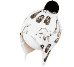 ROCKINO Dětská zimní čepice vzor 1236 - bílá, velikost 44