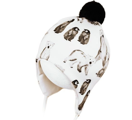 ROCKINO Dětská zimní čepice vzor 1236 - bílá