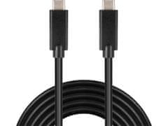 PremiumCord kabel USB-C (USB 3.2 generation 2x2, 3A, 20Gbit/s) 1m