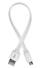 ColorWay Datový Kabel USB/ Micro USB/ 0,25m/ Bílý
