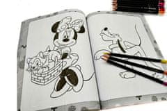 Disney Velká kniha omalovánek se samolepkami - Minnie Mouse