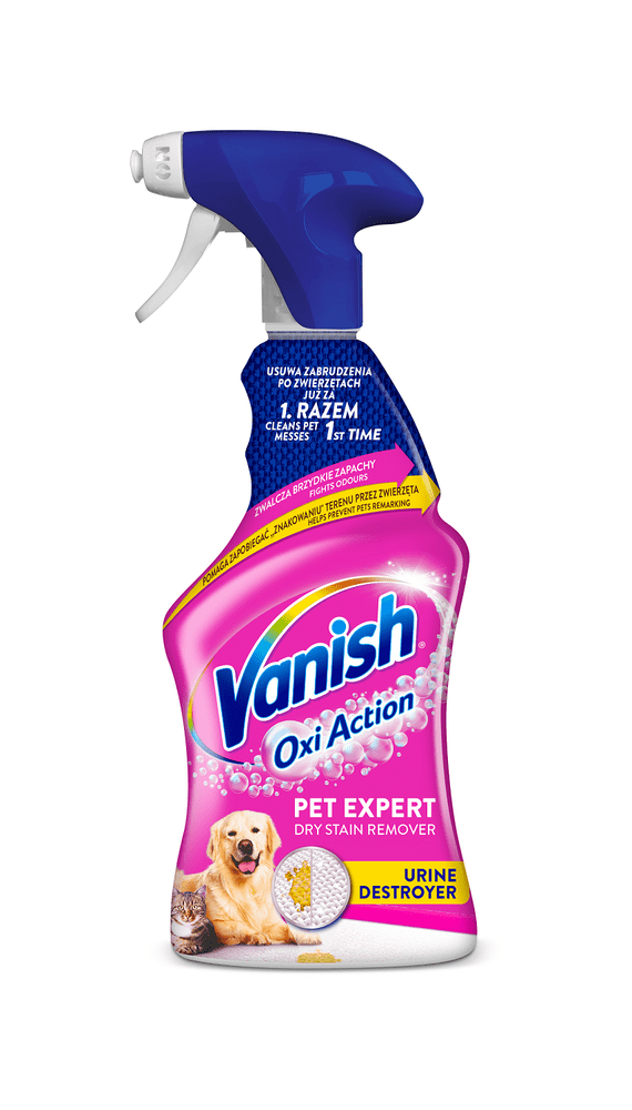 Levně Vanish Pet Expert čisticí sprej na koberce a čalounění 500 ml