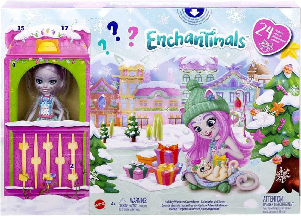 Mattel Enchantimals Adventní kalendář HHC21
