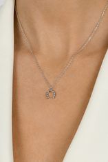 Brilio Silver Stříbrný náhrdelník pro štěstí Podkova NCL66W (řetízek, přívěsek)