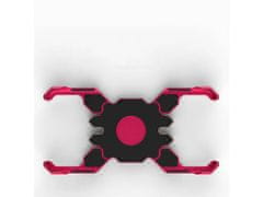 Bomba Luxusní spider hliníkový obal pro iphone - černo-červený Model: iPhone XR
