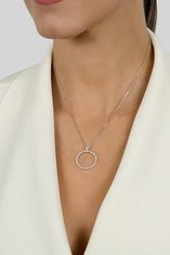Brilio Silver Stříbrný minimalistický náhrdelník NCL71W