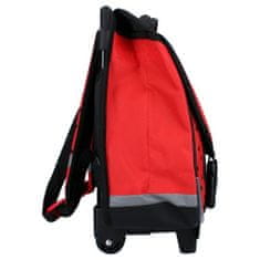 Vadobag Dívčí školní taška na kolečkách Kouzelná Beruška a Černý Kocour