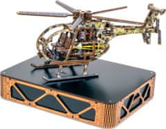 Wooden city 3D puzzle Vrtulník Limitovaná edice 178 dílů