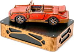 Wooden city 3D puzzle Sportovní auto Limitovaná edice 194 dílů