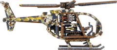 Wooden city 3D puzzle Vrtulník Limitovaná edice 178 dílů