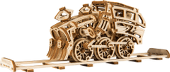 Wooden city 3D puzzle Dream Express s kolejemi 220 dílů