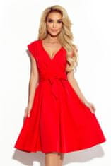 Numoco Dámské šaty 348-4 SCARLETT, červená, M