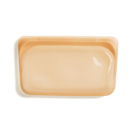 Stasher Stasher silikonový sáček na potraviny - Snack, 290ml Barva: oranžová, Barva original: Rainbow Orange, material 1: Platinový silikon
