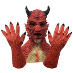  Maska ďábla s tlapkami