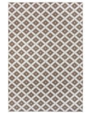 NORTHRUGS Kusový koberec Twin-Wendeteppiche 105465 Linen – na ven i na doma 80x150