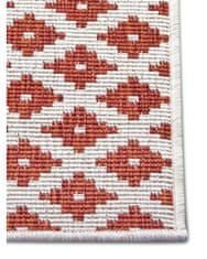 NORTHRUGS Kusový koberec Twin-Wendeteppiche 105464 Cayenne – na ven i na doma 80x150