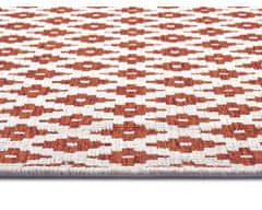 NORTHRUGS Kusový koberec Twin-Wendeteppiche 105464 Cayenne – na ven i na doma 80x150