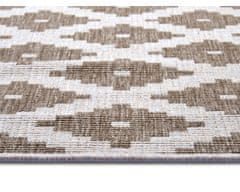 NORTHRUGS Kusový koberec Twin-Wendeteppiche 105465 Linen – na ven i na doma 80x150