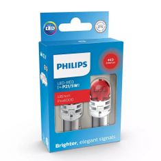 Philips Philips LED P21/5W 12V 2.5/0.5W Ultinon Pro6000 SI Red Intense 2ks 11499RU60X2