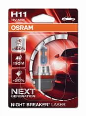 Osram OSRAM H11 12V 55W PGJ19-2 NIGHT BREAKER LASER plus 150procent více světla 1ks 64211NL-01B