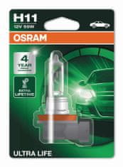 Osram OSRAM H11 12V 55W PGJ19-2 ULTRA LIFE 4 roky záruka 1ks blistr 64211ULT-01B