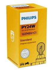 Philips Philips PY24WSV plus 12V 24W PGU20/4 SilverVision Plus 1ks 12274SV plus C1