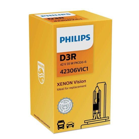 Philips Philips D3R 35W PK32d-6 Xenon Vision 4400K 1ks 42306VIC1