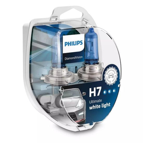 Philips Philips H7 12V 55W PX26d DiamondVision 2ks 12972DVS2