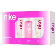 Nike Ultra Pink Woman - EDT 100 ml + sprchový gel 75 ml + tělové mléko 75 ml
