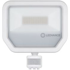 LEDVANCE Reflektor LED HALOGEN 50W 6000lm 4000K IP65 Bílý s pohybovými senzory a soumrakem 4058075461055