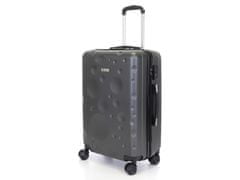 T-class® Cestovní kufr 628, matná šedá, L