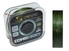 Carp Spirit Šňůra návazcová Combi Soft - barva Camo Green 11,30 kg / 25 lb