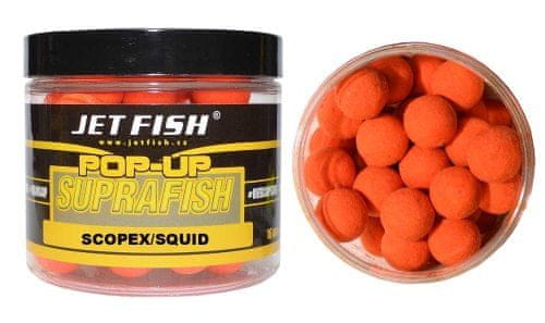 Jet Fish Boilies Supra Fish PoP - Up - Scopex / Squid