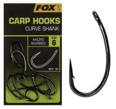 FOX Háček Carp Hooks - Curve Shank 4 - CHK232