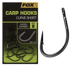 FOX Háček Carp Hooks - Curve Short 4 - CHK236