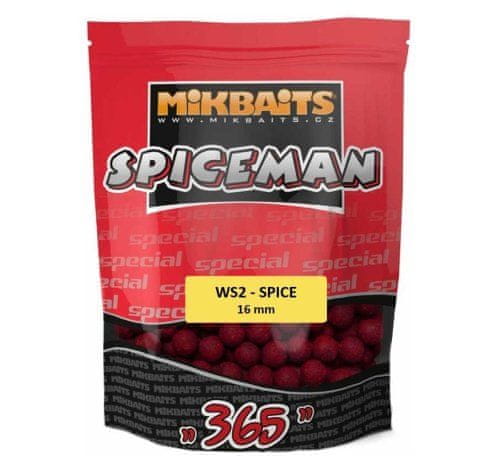 Mikbaits Boilies Spiceman WS2 - Spice - 1 kg Ø 16 mm