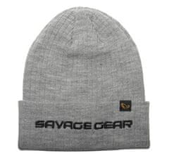 Savage Gear Čepice Fold-Up Beanie Light Grey Melange