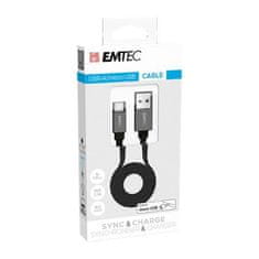 Emtec USB kabel "T700B", USB-A - microUSB, ECCHAT700MB