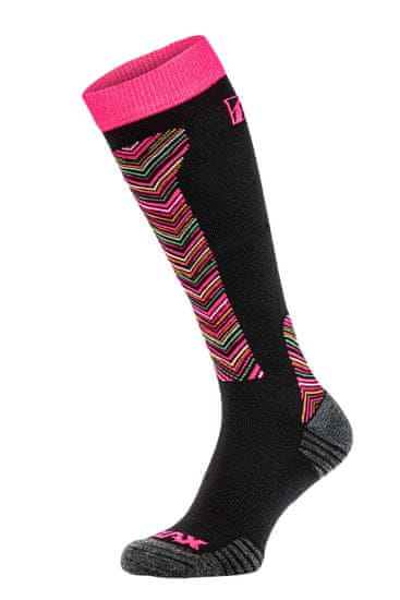 Relax Lyžařské ponožky Relax Apres S (35-38) black pink