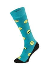 Relax Lyžařské ponožky Relax Happy S (27-30 ) dětské turquoise yellow