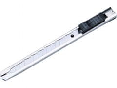 Extol Craft Nůž ulamovací celokovový nerez, 9mm, Auto-lock