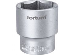 Fortum Hlavice nástrčná 1/2", 30mm, L 44mm