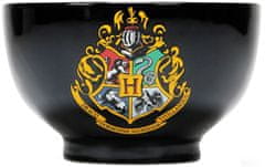 CurePink Keramická miska Harry Potter: Erb Bradavic (14 x 9 cm)