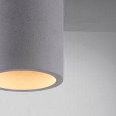 PAUL NEUHAUS PAUL NEUHAUS LED stropní svítidlo, barva betonu, GU10, LED vyměnitelné, IP20