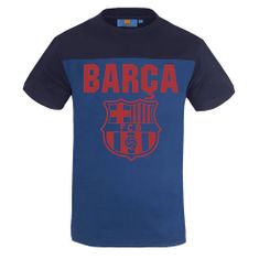 Fan-shop Tričko BARCELONA FC Graphic blue Velikost: S