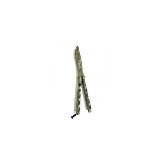 Kandar Skládací nůž motýlek Kandar, CAMO 23cm T-1044