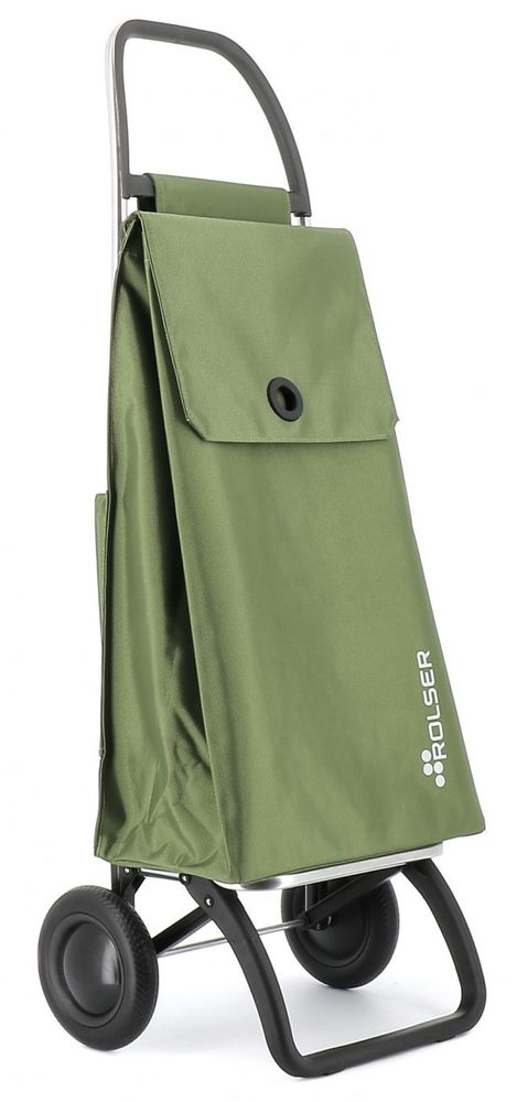 Rolser Akanto MF RG2 nákupní taška na kolečkách, zelená khaki